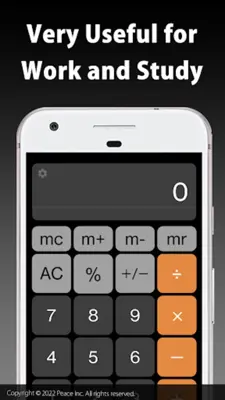 Calculator android App screenshot 1